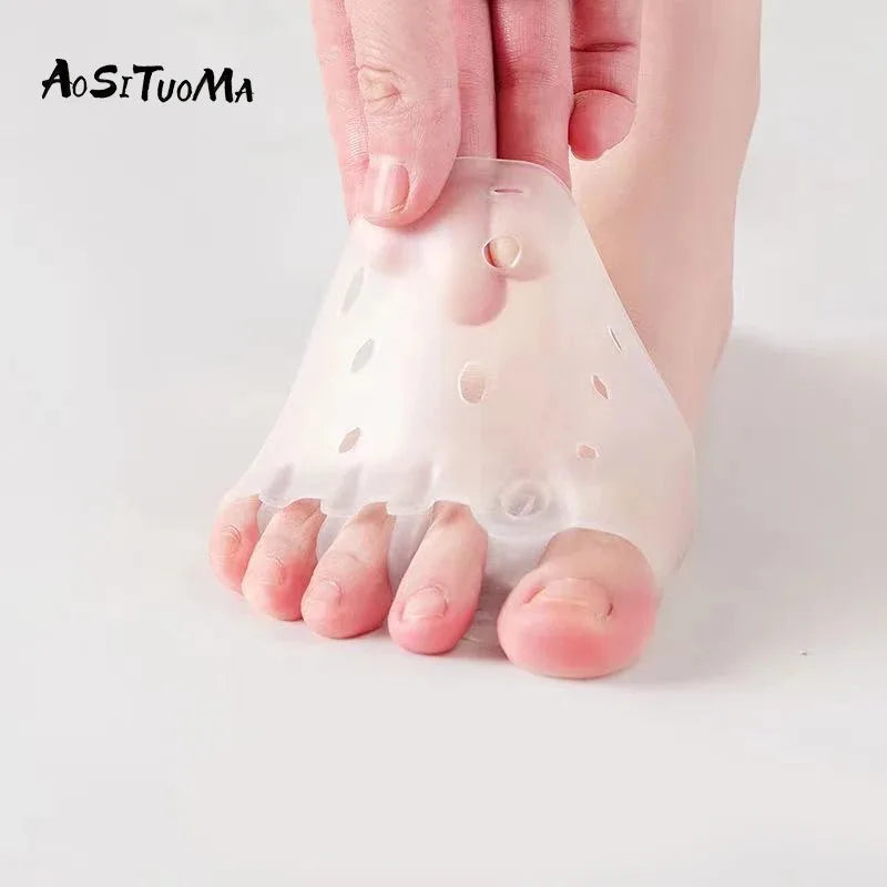 Silicone Front Foot Pads 2-Pack – Bunion Relief &amp; Forefoot Cushion, Foot Support Home Use 2026