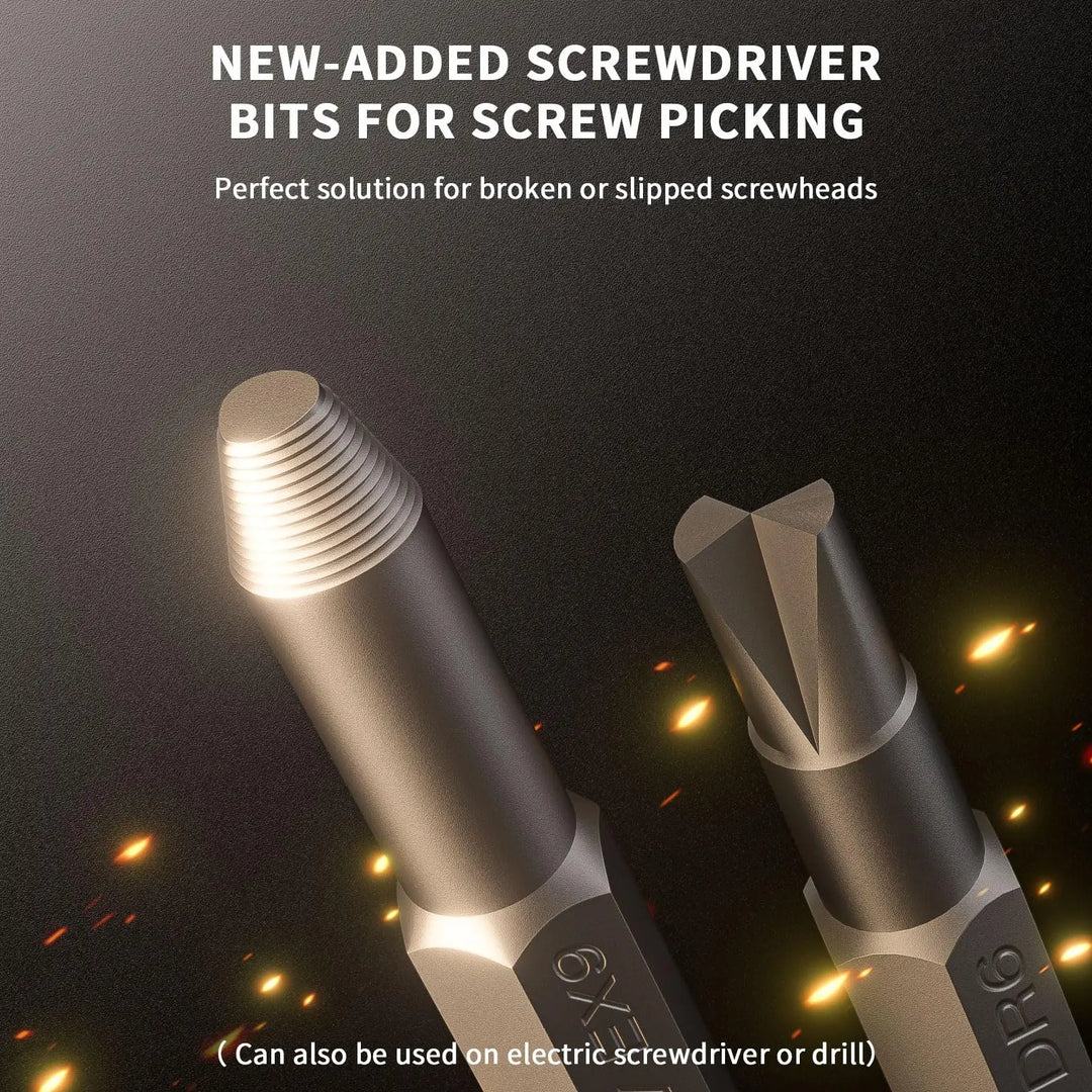 Precision Screwdriver Set 180-In-1 Magnetic Tool Kit For Electronics Repair Back To School 2025 Gift