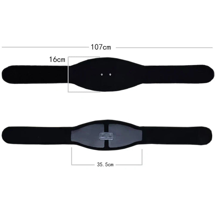 EMS Abdominal Trainer Slimming Belt – Muscle Stimulator Vibration Toning Waist Massager for Men Women 2026