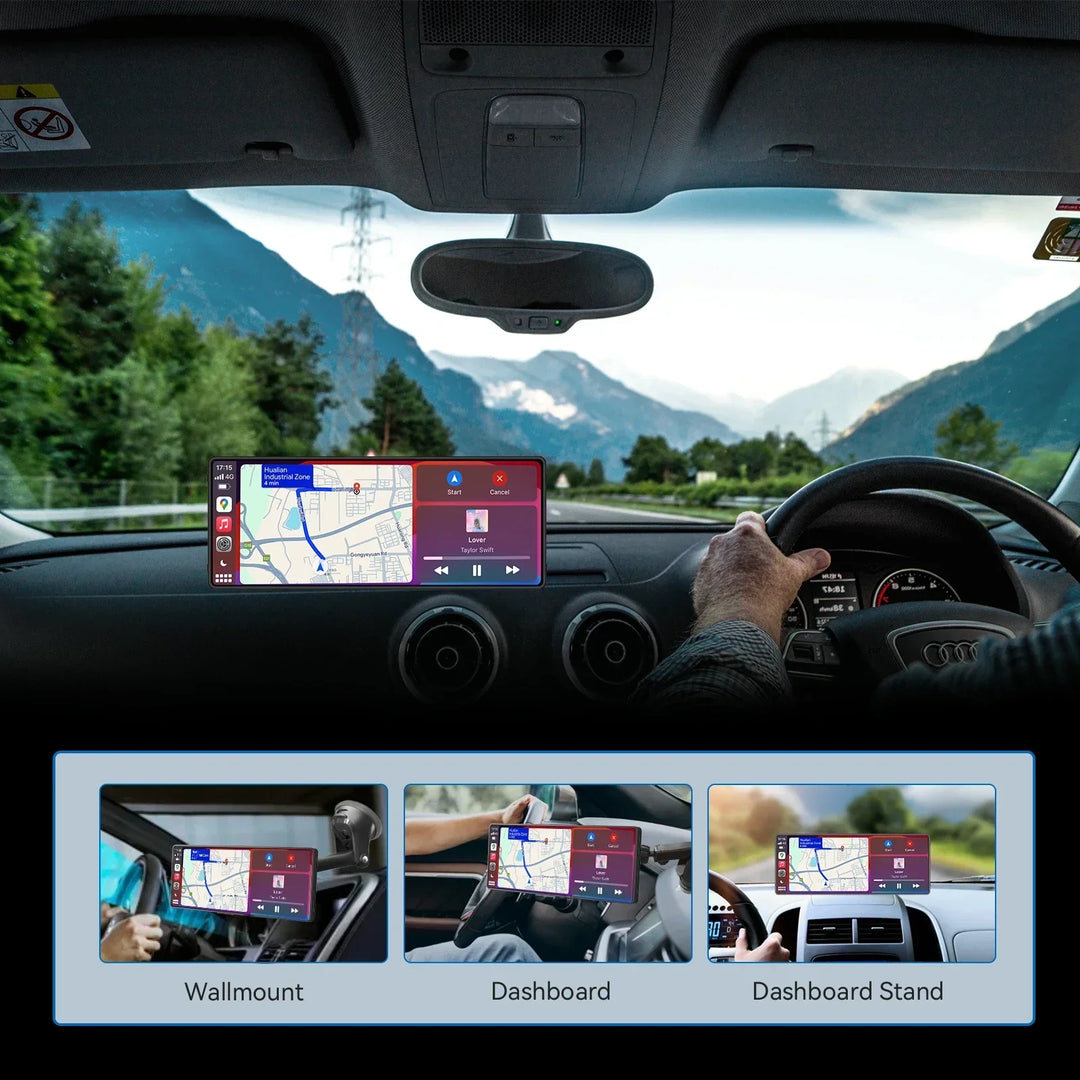 Car Stereo 10.26-Inch Universal Wireless CarPlay Android Auto Multimedia Player Fall 2025 Gift