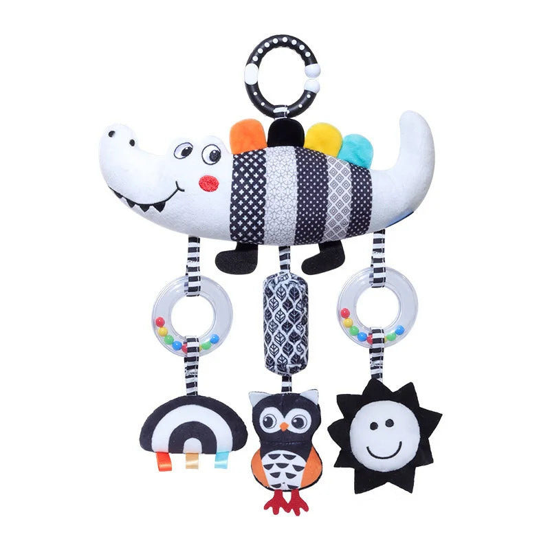 Baby Rattle Stroller Hanging Toy Newborn Sensory Toys