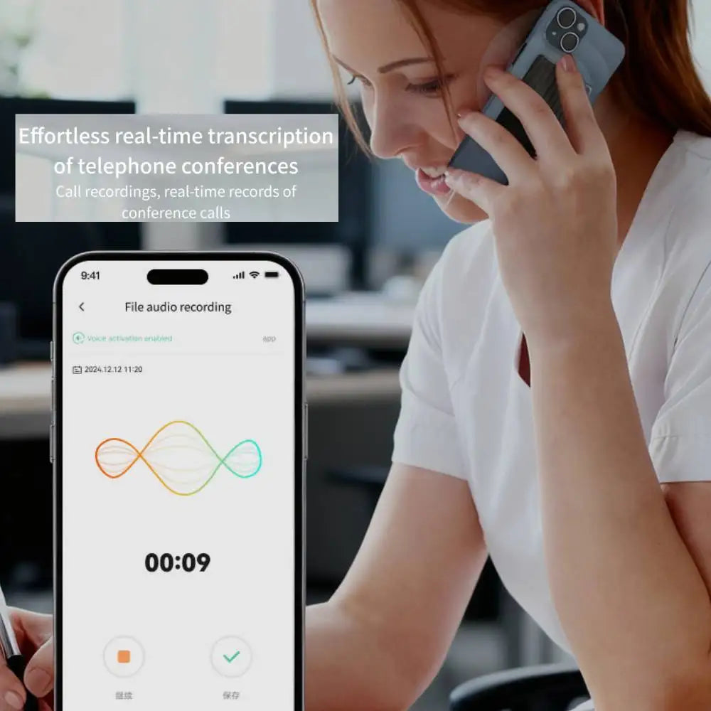 AI Voice Recorder with Transcription and Summarization - 135-Language Smart Notetaker for Meetings 2026