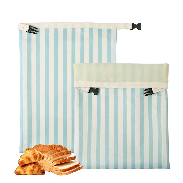 Beeswax Bread Bags 2-Pack Oxford Cloth – Eco-Friendly Reusable Food Storage Fermentation Bags 2026