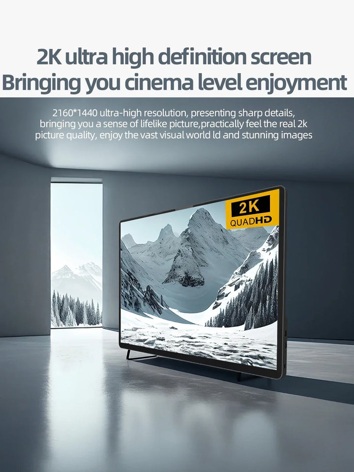 2K 14 Inch Portable Monitor 60Hz HDR Lightweight Travel