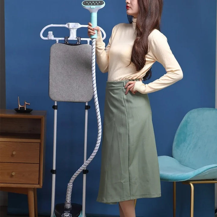 Garment Steamer Dual Rod Standing Upright Ironing System Fall 2025 1.8L Water Tank Fast Heating 2000W