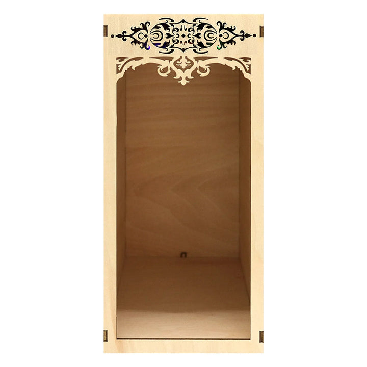 DIY Book Nook Shelf Insert Kits - Wooden Miniature Dollhouse Bookend Home Decoration