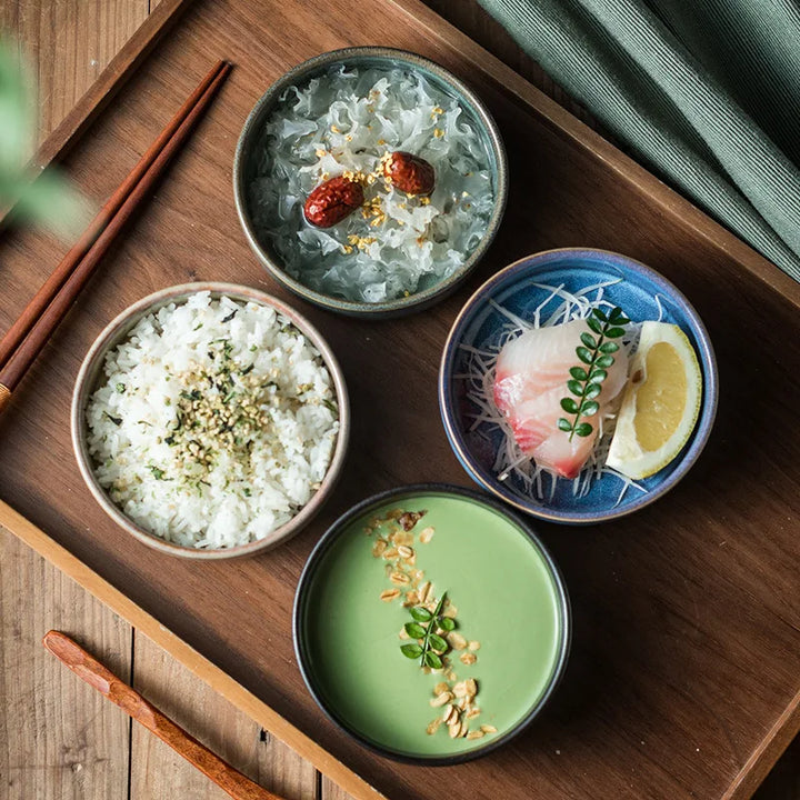 Rice Bowl 4.5 Inch Ceramic Japanese Bowl Fall 2025 Gift