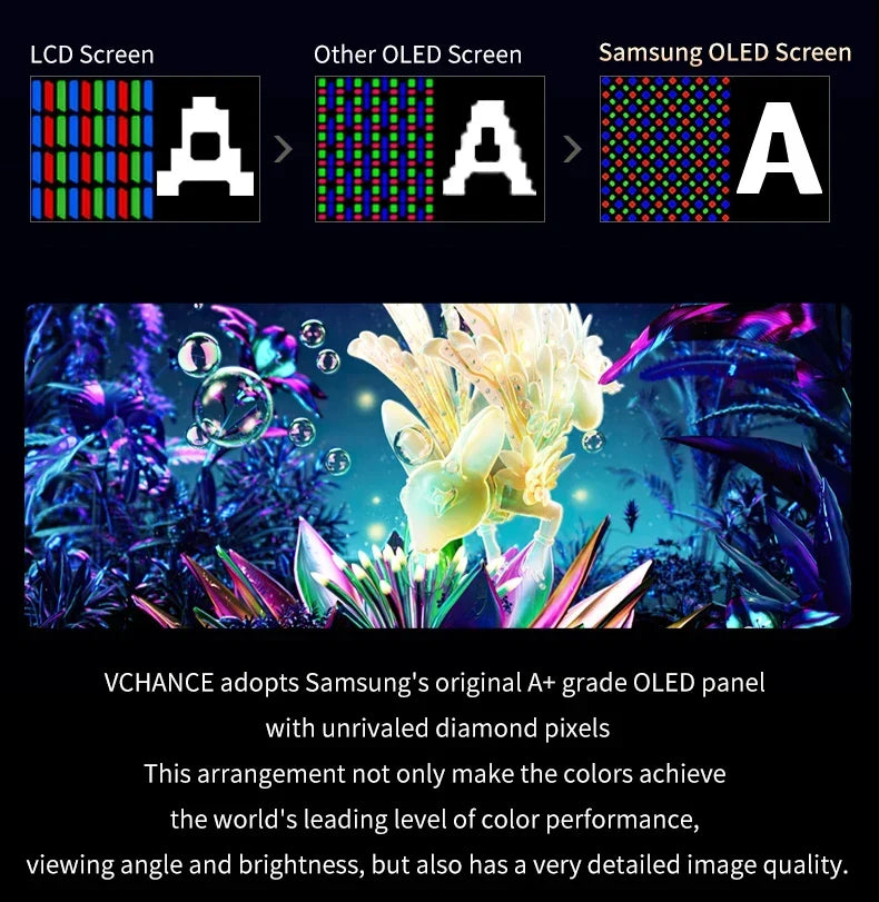 OLED 13.3 Portable Monitor Metal Frame Travel Display