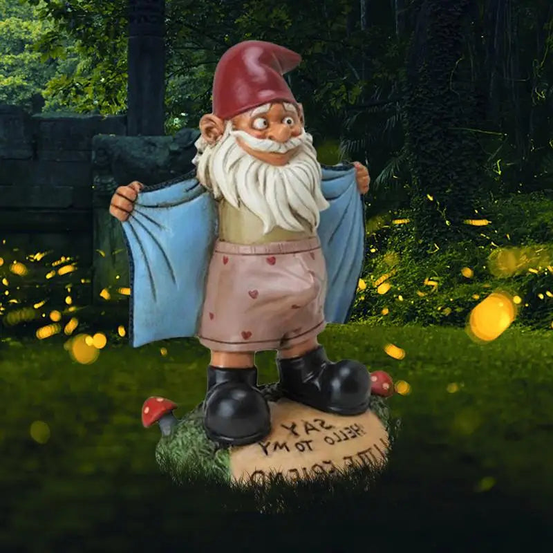 Garden Gnome Statue Outdoor Figurine Whimsical Garden Decor Summer 2026 Unique Backyard Decor