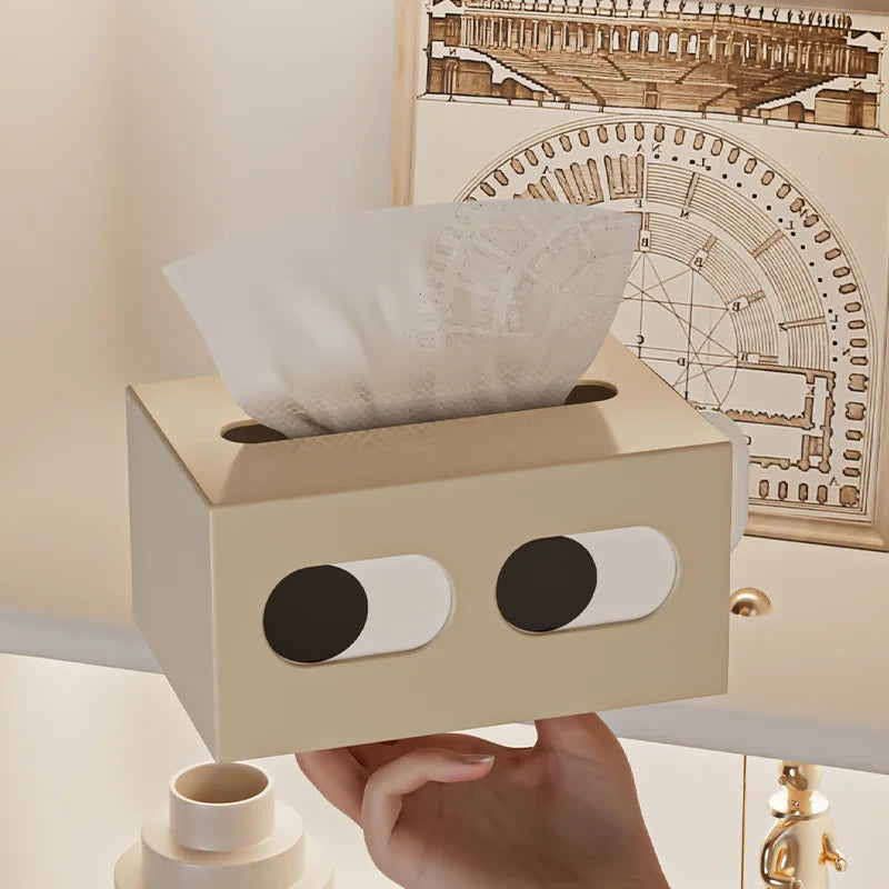 Tissue Box Red Organizer – Modern Paper Storage Box For Table Decor, Summer 2026 Gift Idea
