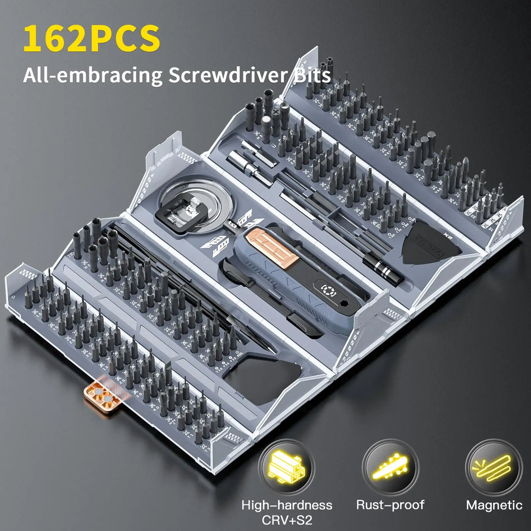 Precision Screwdriver Set 180-In-1 Magnetic Tool Kit For Electronics Repair Back To School 2025 Gift