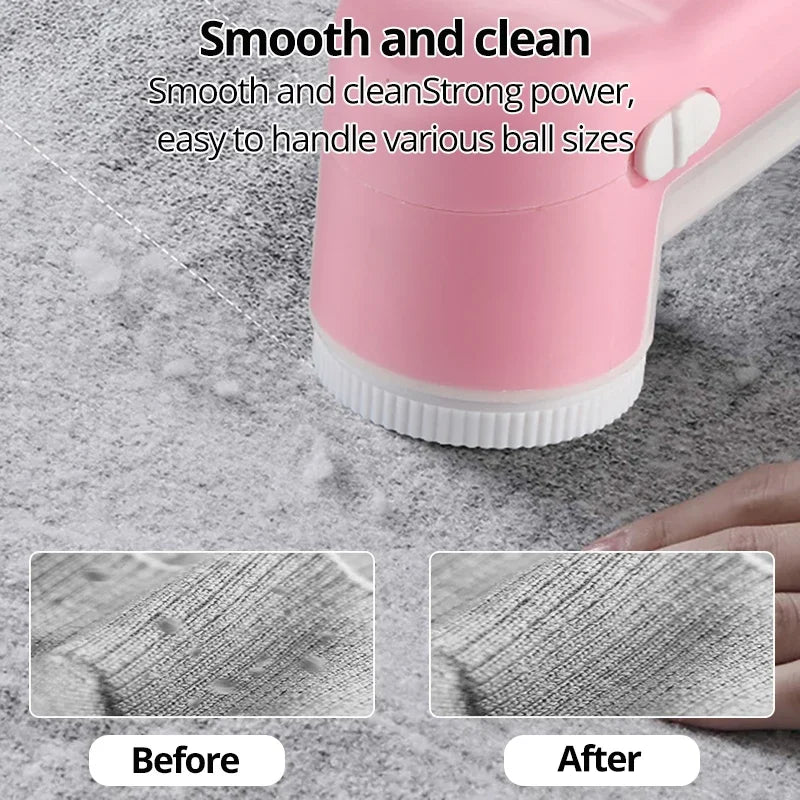 Lint Remover Fabric Shaver with Stainless Steel Blades for Wool and Cotton Balls