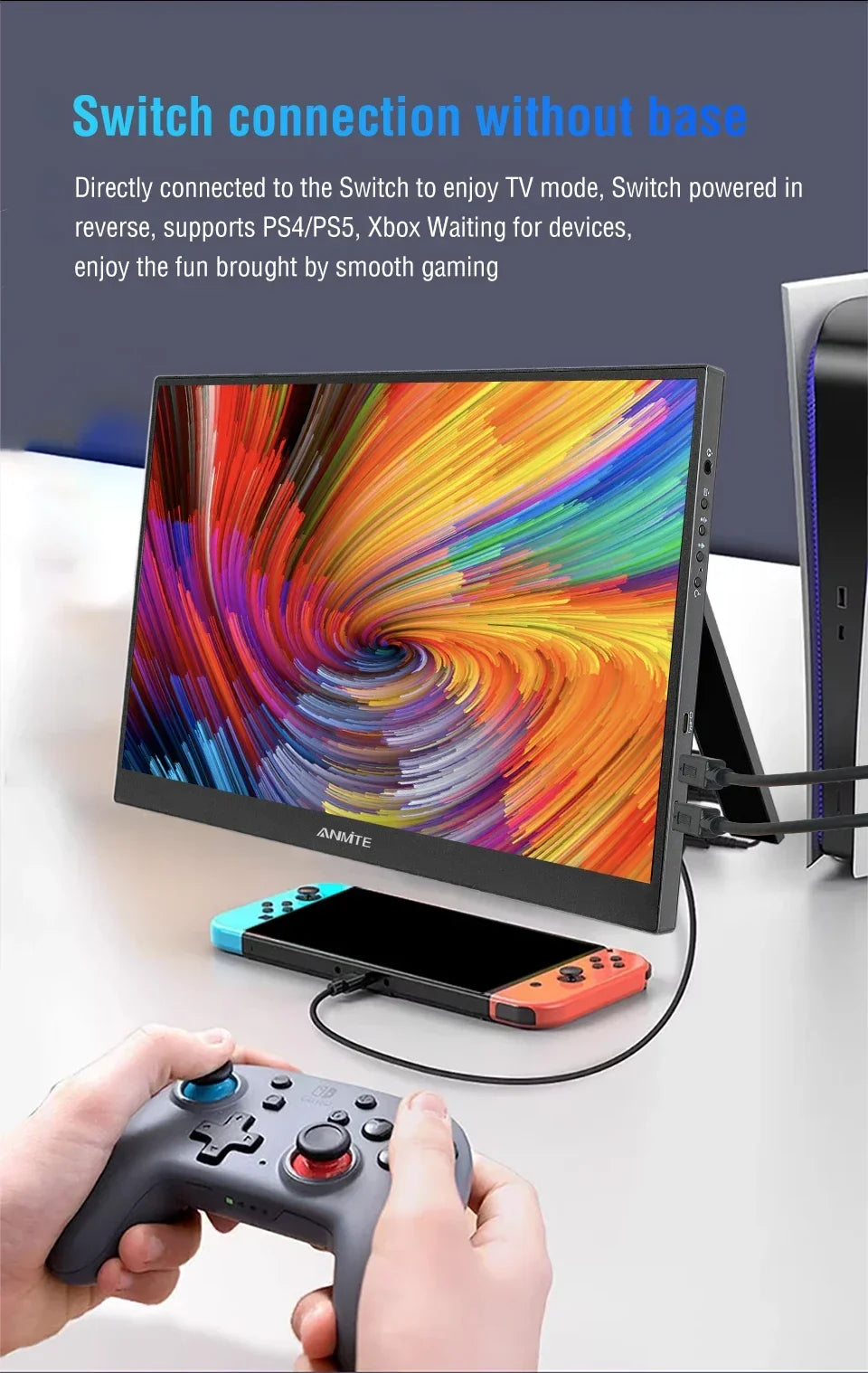 Portable Monitor 14.1 Inch Touch IPS HDR10 Second Screen