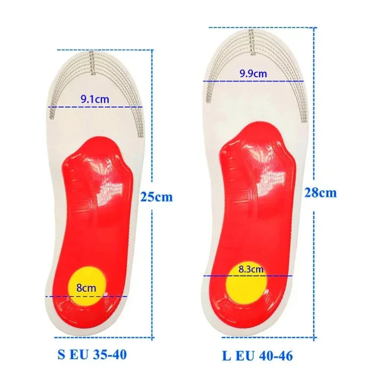 Orthopedic Shock Absorbing Insoles With Arch Support Plantar Fascia Insole