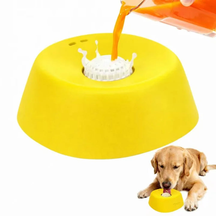 Anti-Choking Slow Feeder Dog Bowl – Non-Slip Lick Mat 3/4 Cup Liquid Treat Holder for Dogs 2026