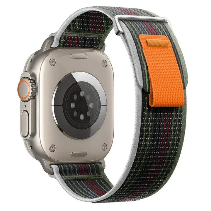 Nylon Trail Loop Apple Watch Band - Breathable Sport Strap for Ultra 3 2, Series 11 10 9 8 7 41-49mm