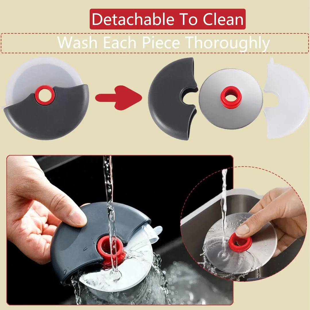 Stainless Steel Roller Cutter for Pizza and Cake Slicing Tool