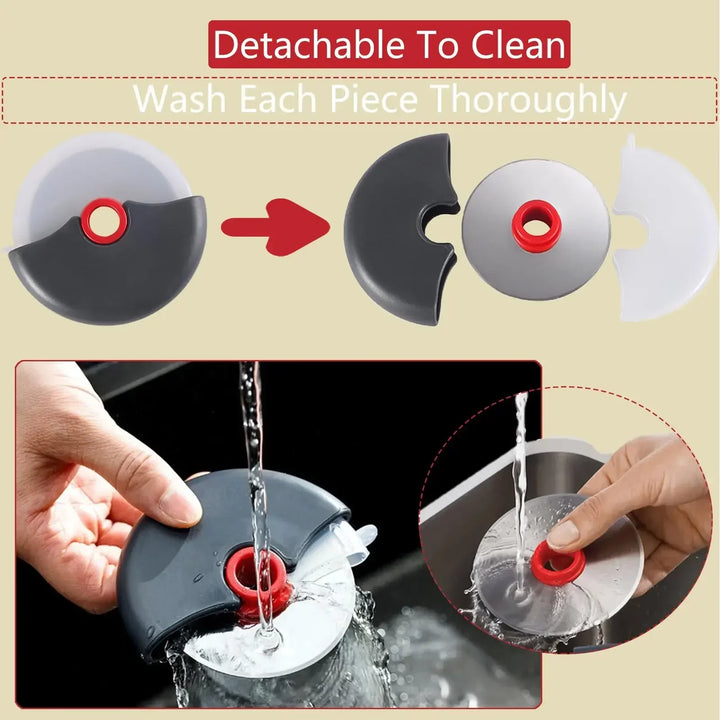 Stainless Steel Roller Cutter for Pizza and Cake Slicing Tool
