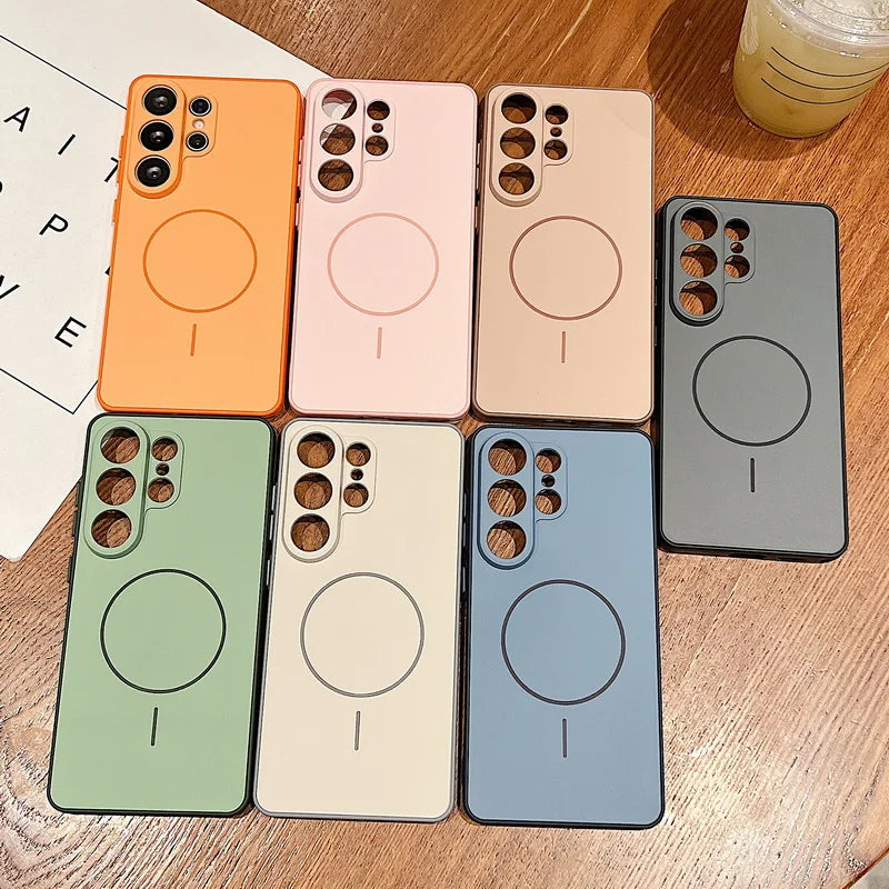 Magnetic TPU Phone Case Durable PC TPU Multi Model Compatible Fall 2026 Trend Gift Idea