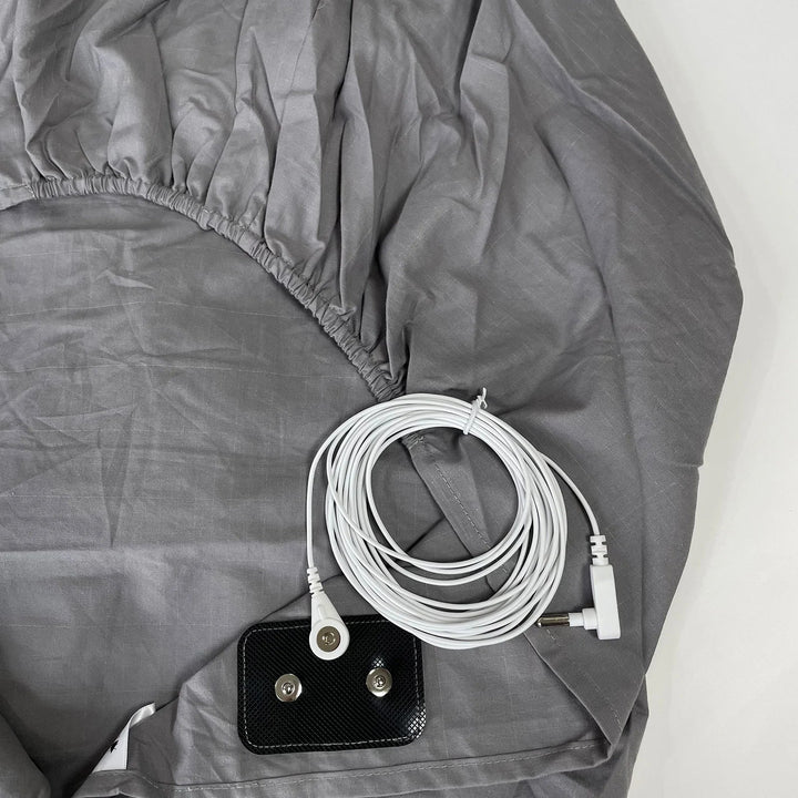Earthing Fitted Sheet Ten Percent Silver Fiber Grounding