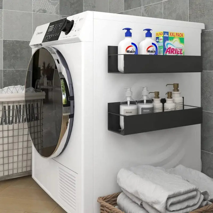 Magnetic Refrigerator Shelf Organizer Rack Space Saving