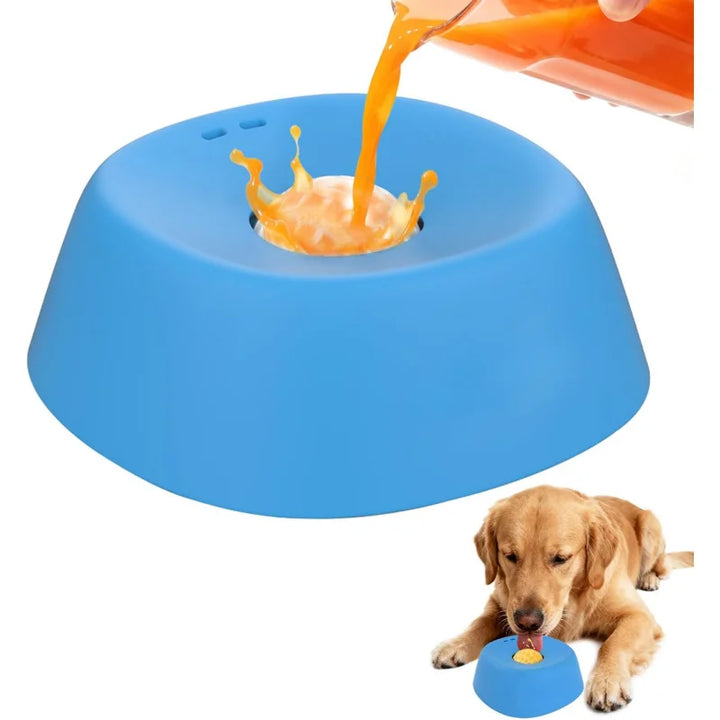 Anti-Choking Slow Feeder Dog Bowl – Non-Slip Lick Mat 3/4 Cup Liquid Treat Holder for Dogs 2026