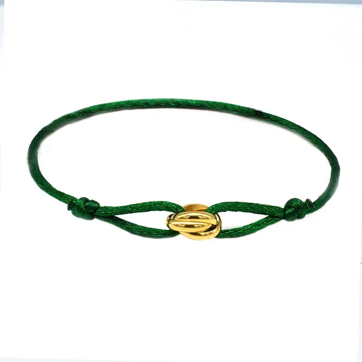 Bracelet Rope Chain Wrap Bracelet Adjustable Unisex jewelry 3 Metal Buckle Fall 2026 Trend Gift