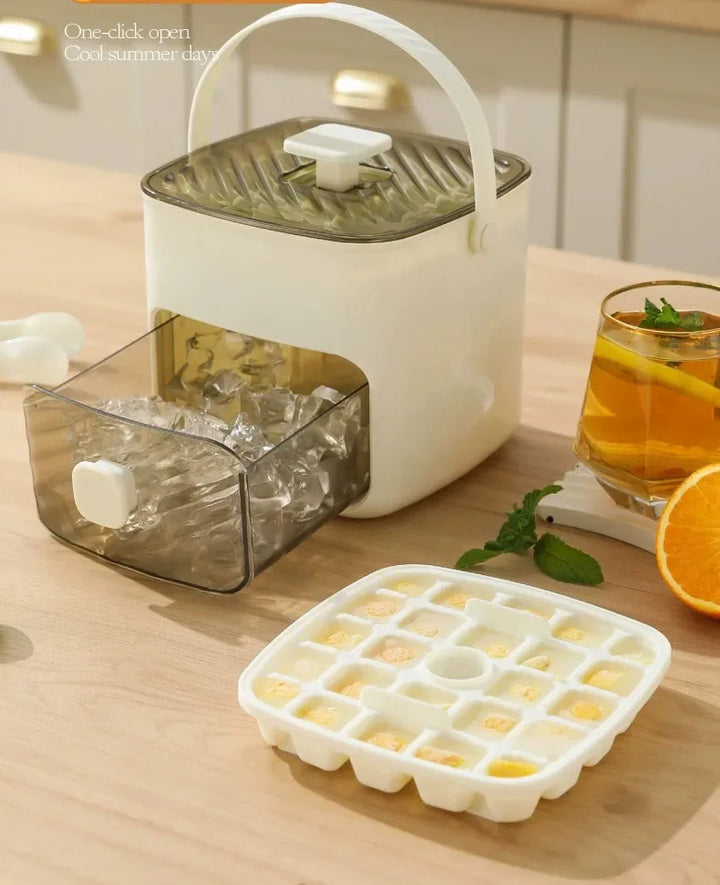 48-Grid Ice Cube Tray Reusable One-Touch Release Ice Maker – Eco-Friendly, Summer 2026