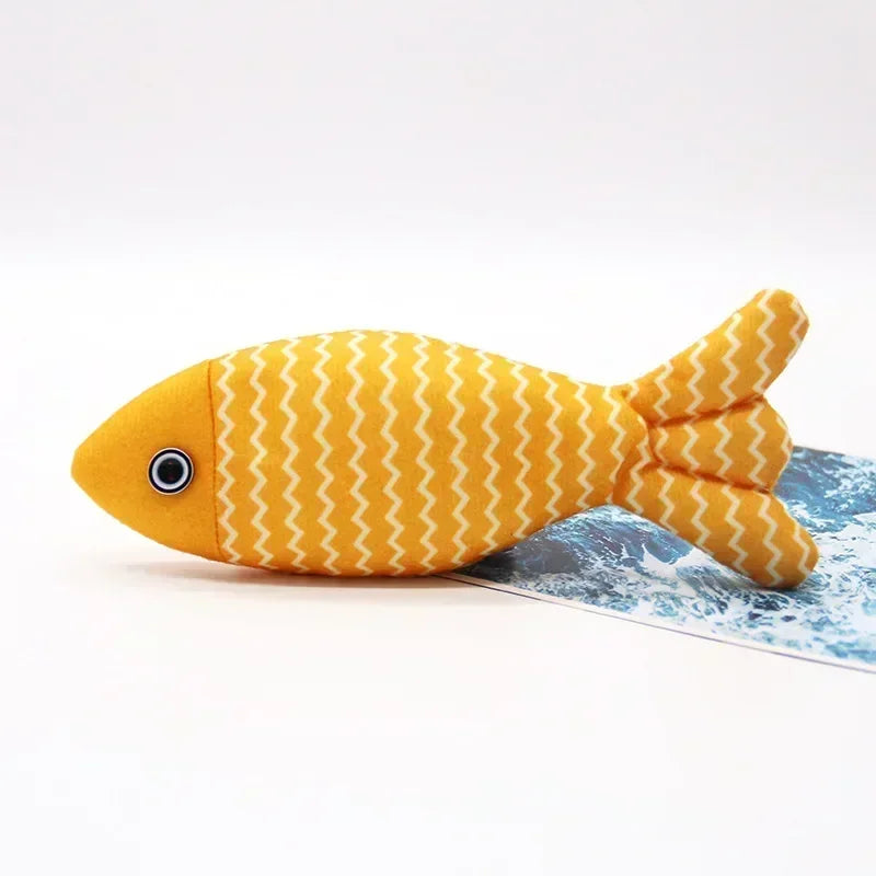 Catnip Plush Toy for Kittens and Puppies - Teeth Grinding Pillow, Cute Pet Accessories