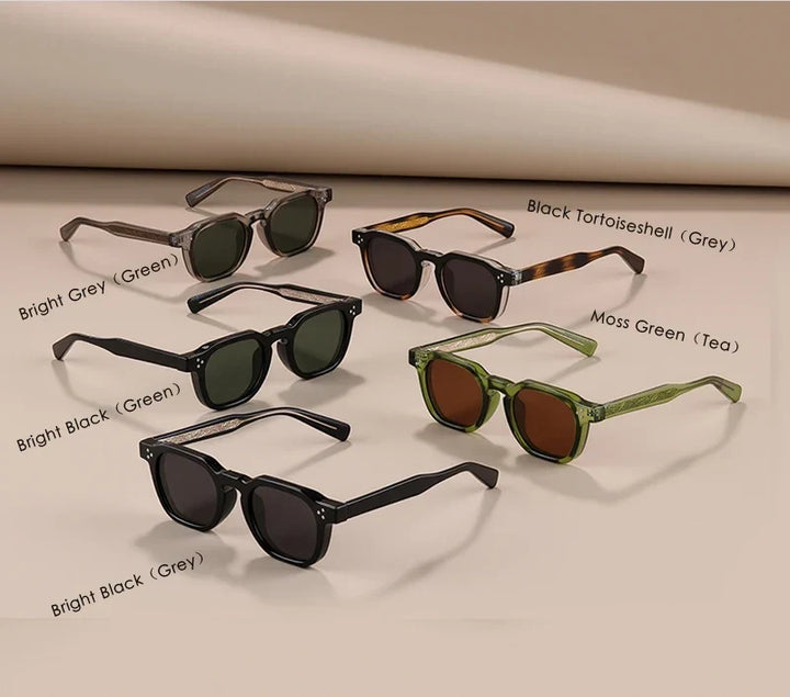 Sunglasses TR90 Frame Retro Rivets Style Unisex Polarized UV400 Summer 2026 Gift Idea
