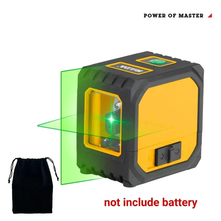 Mini Laser Level with Self-Leveling Green Beams - USB Charging Home Tools