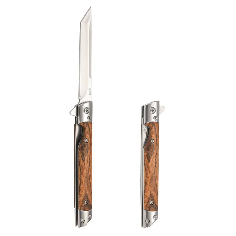 Damascus Pattern Folding Pocket Knife Stainless Steel – Outdoor Camping Multi-Purpose EDC 2026