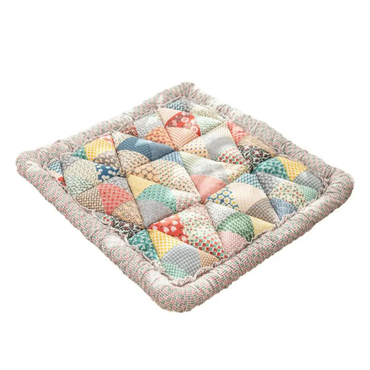 Cotton Sofa Cover Bohemian Plush Non-Slip Thickened Floral Cushion Protection