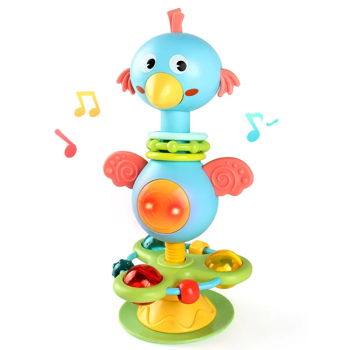 Baby Soothing Rattle Suction Cup Newborn Sensory Toys