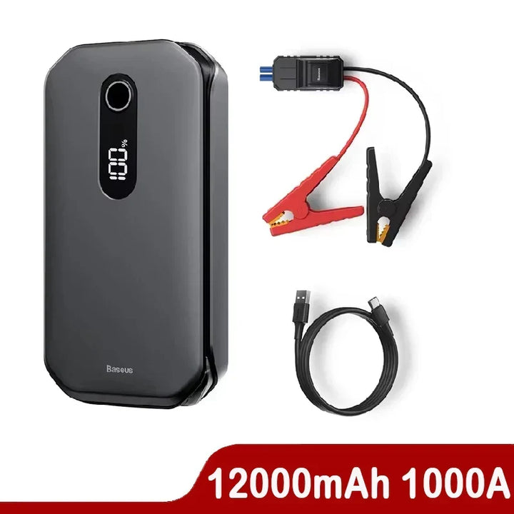 Car Jump Starter Power Bank Portable 12V Battery Charger for Emergency Boost Fall 2025 Road Trip Ready