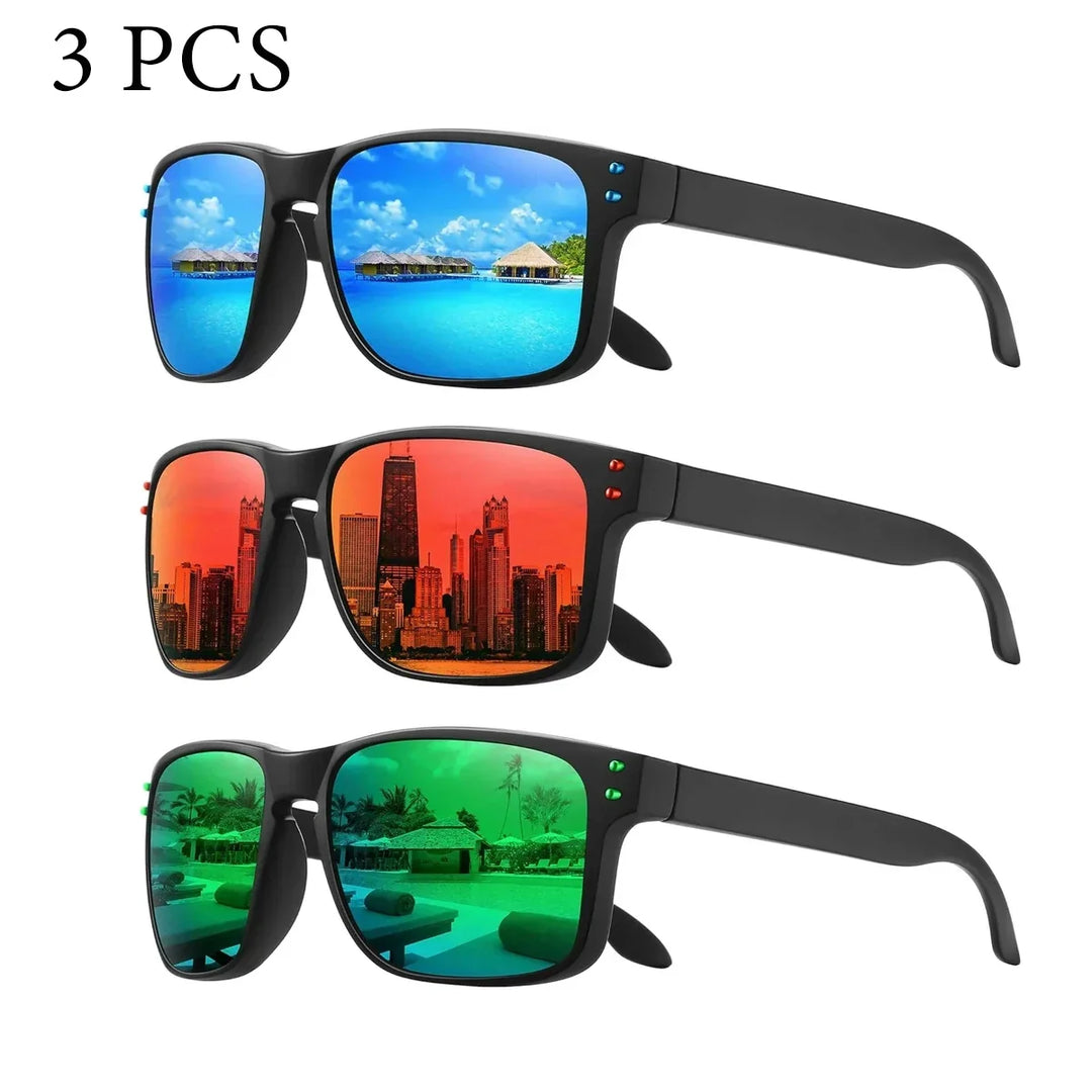 Polarized Sunglasses 4-Pack Unisex UV400 Driving Night Vision TR Frames Summer 2026 Gift