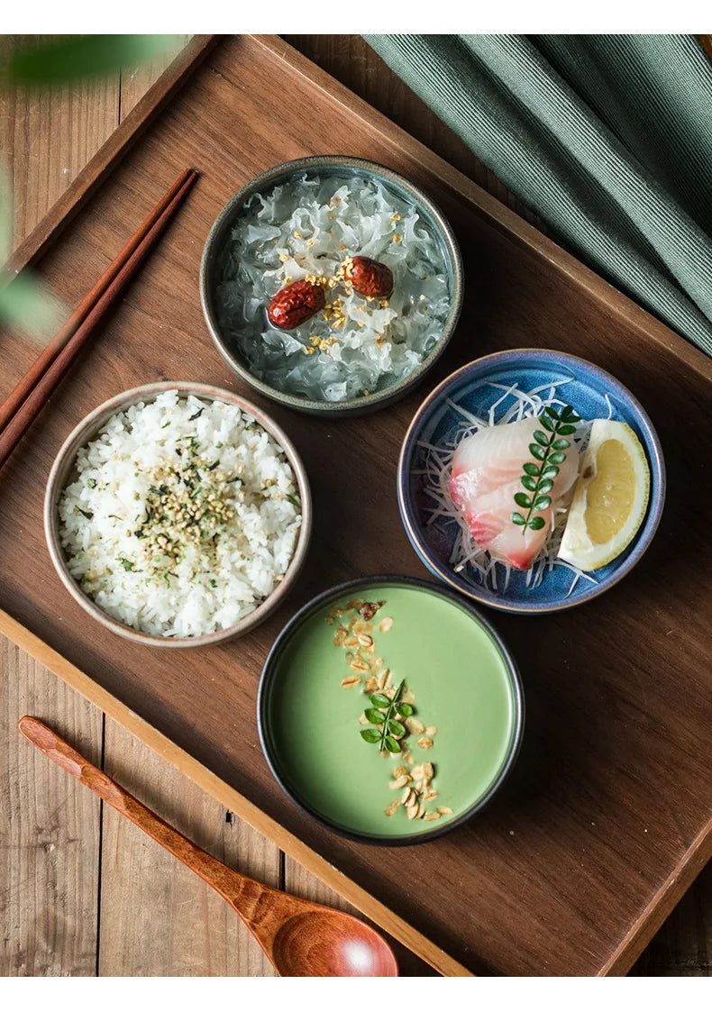 Rice Bowl 4.5 Inch Ceramic Japanese Bowl Fall 2025 Gift