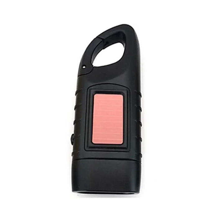 Portable LED Flashlight Tent Light Hand Crank Solar Torch - Outdoor Camping Hiking Emergency Lantern