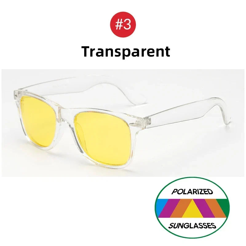 Night Vision Sunglasses Polarized Yellow Lenses UV400 Protection For Enhanced Night Driving Fall 2025 Trend