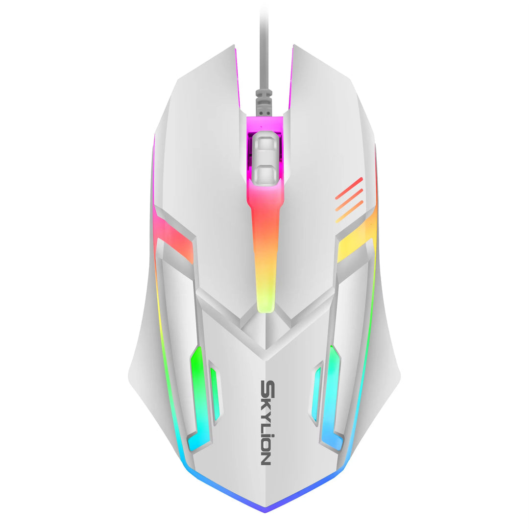 Wired RGB Gaming Mouse 3 Button USB Precision Office