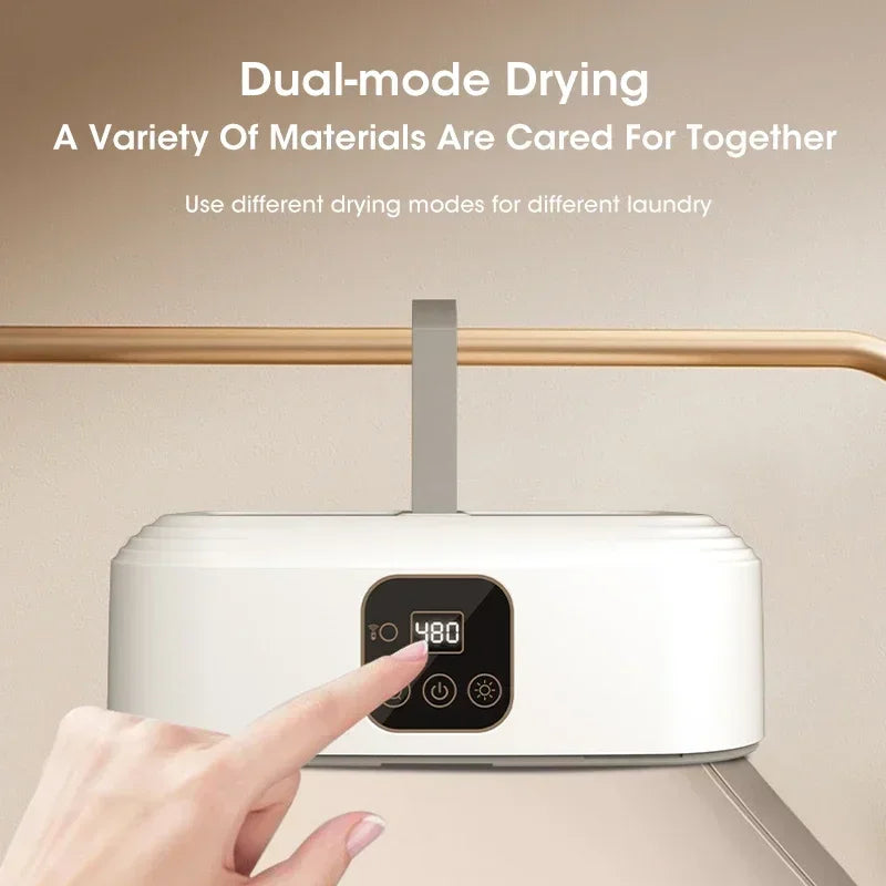 Mini Portable Electric Dryer - Foldable Fast Drying Household Cabinet for Travel
