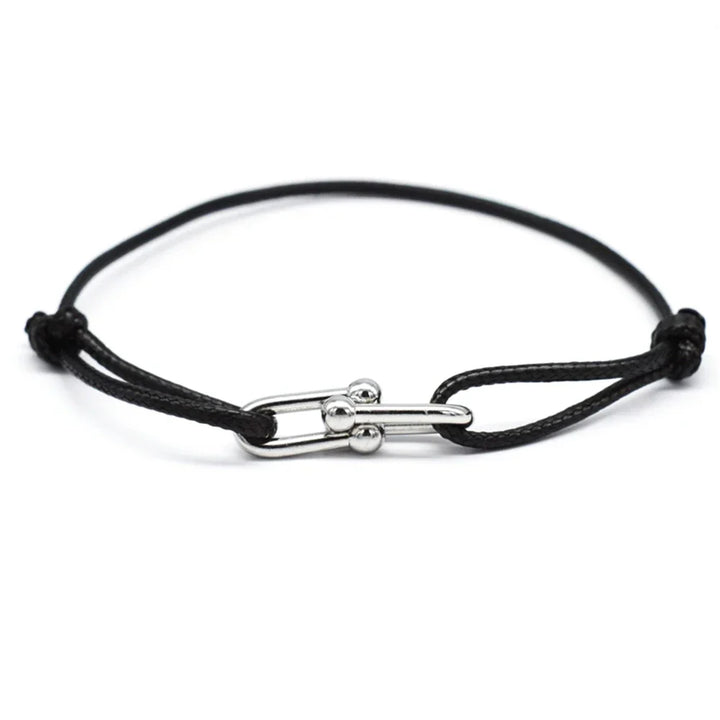 Bracelet Rope Chain Wrap Bracelet Adjustable Unisex jewelry 3 Metal Buckle Fall 2026 Trend Gift