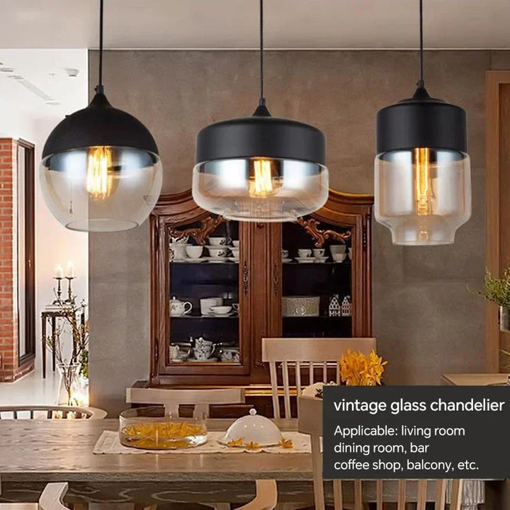 Pendant Light Glass Chandelier E27 For Dining Room Cafe Hotel Living Room Kitchen Island Modern Farmhouse Fall 2026
