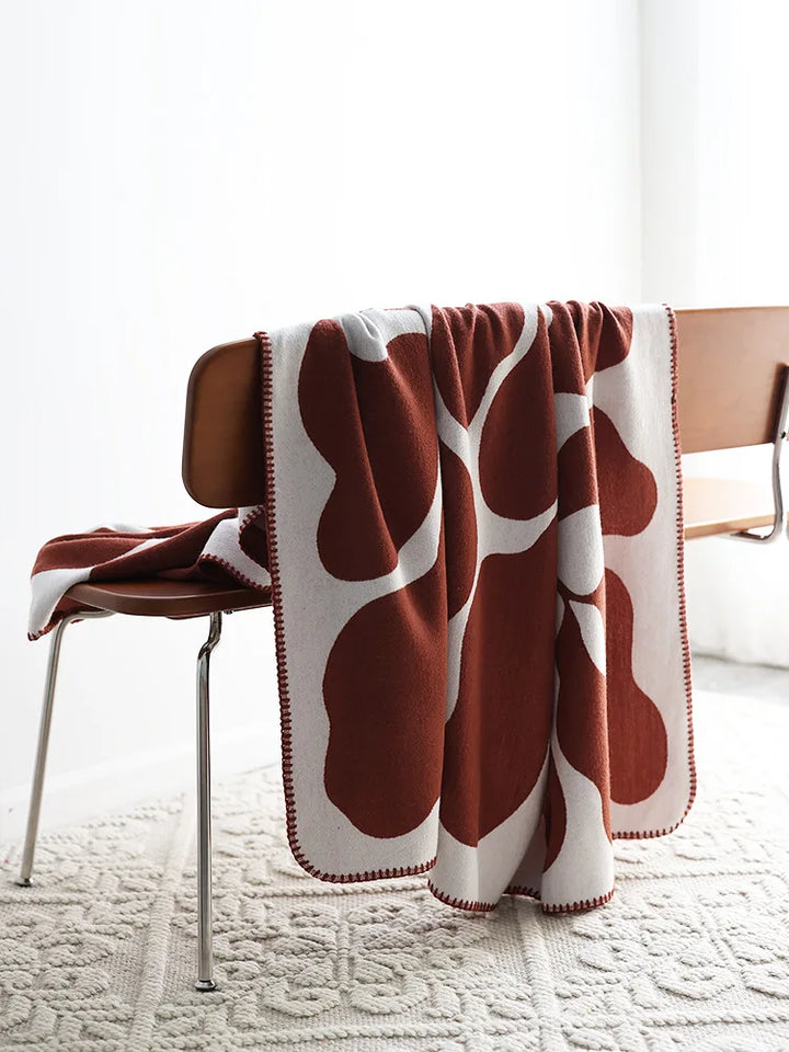 Jacquard Imitation Cashmere Throw Blanket – Soft Luxury Sofa Bedspread Nordic Geometric Shawl Home Decor 2026