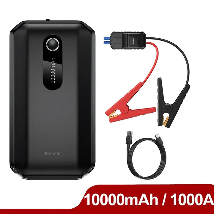 Car Jump Starter 800A Portable Power Bank For Auto Emergency Booster, Fall 2025 Road Trip Ready