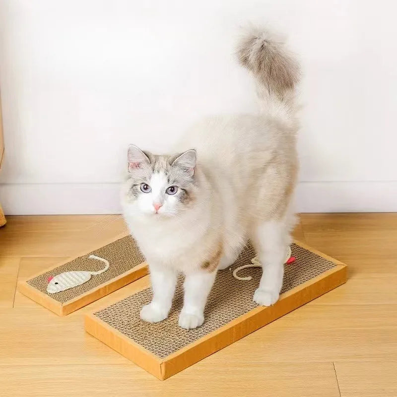 Pet Cat Scratching Board Cat Cardboard Mat for Claw Grinding