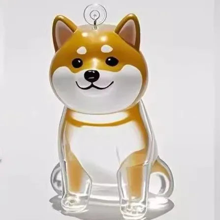 Dog Hair Keepsake Keychain Pendant Clear Resin Charm