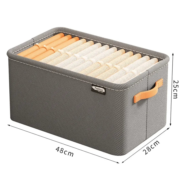 Collapsible Clothing Organizer - Home Organizers for Pants &amp; Clothes Storage