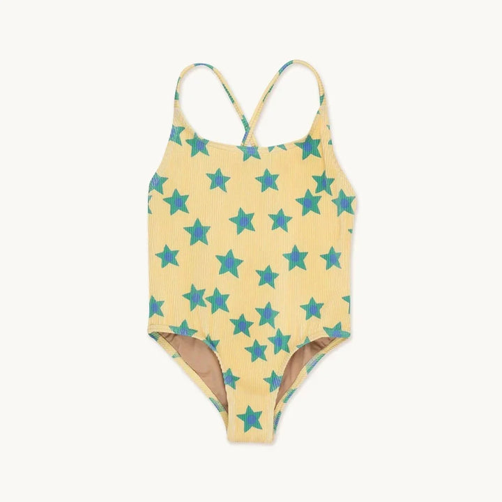 Lightweight unisex one-piece swimsuit - casual cut, nylon, beach &amp; pool wear for kids