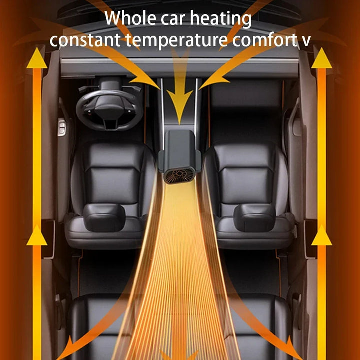Car Heater Demister With Strong Suction Cup Defogger For Clear Windshield In Winter 2025